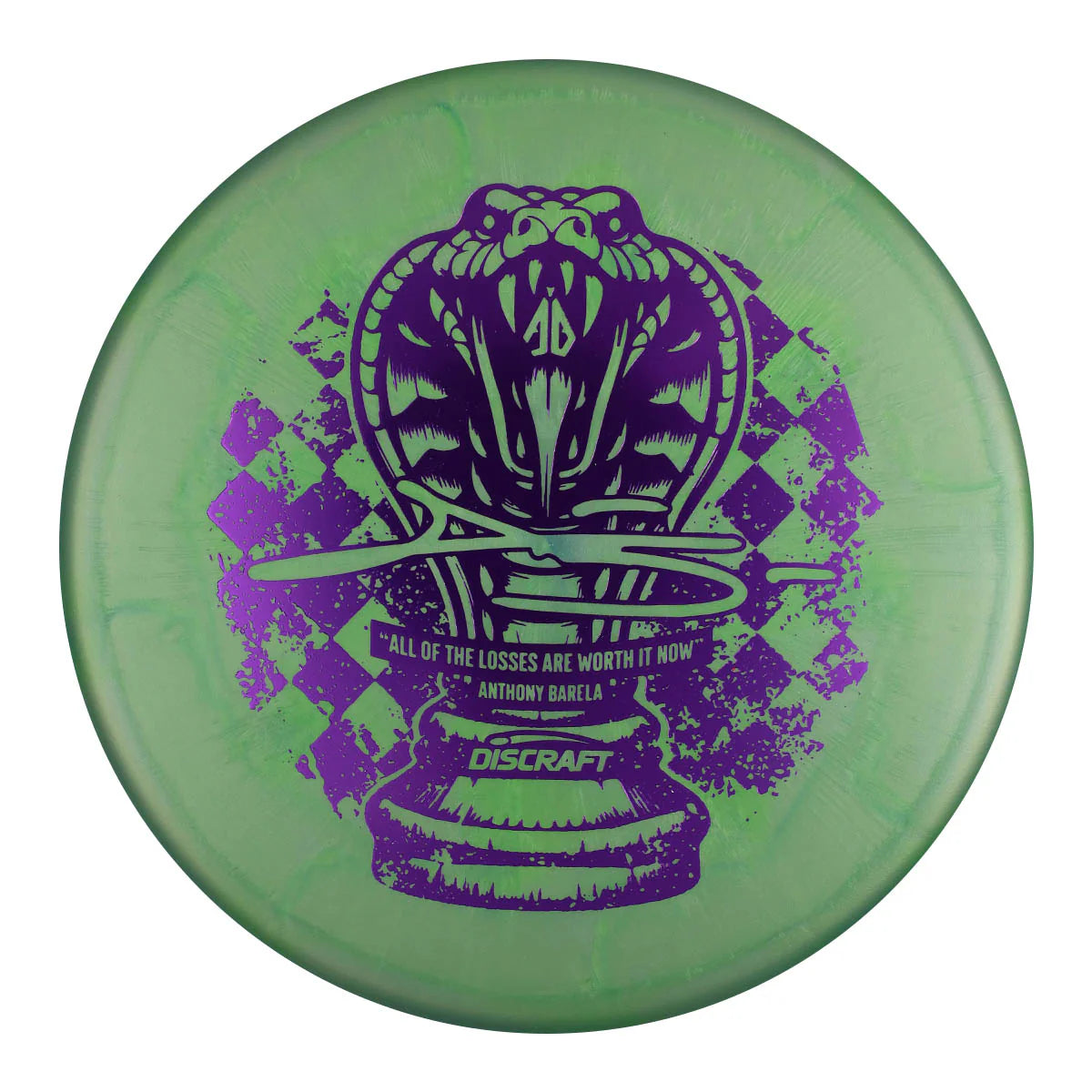 Discraft Zone - Anthony Barela “Checkmate” Ti Swirl