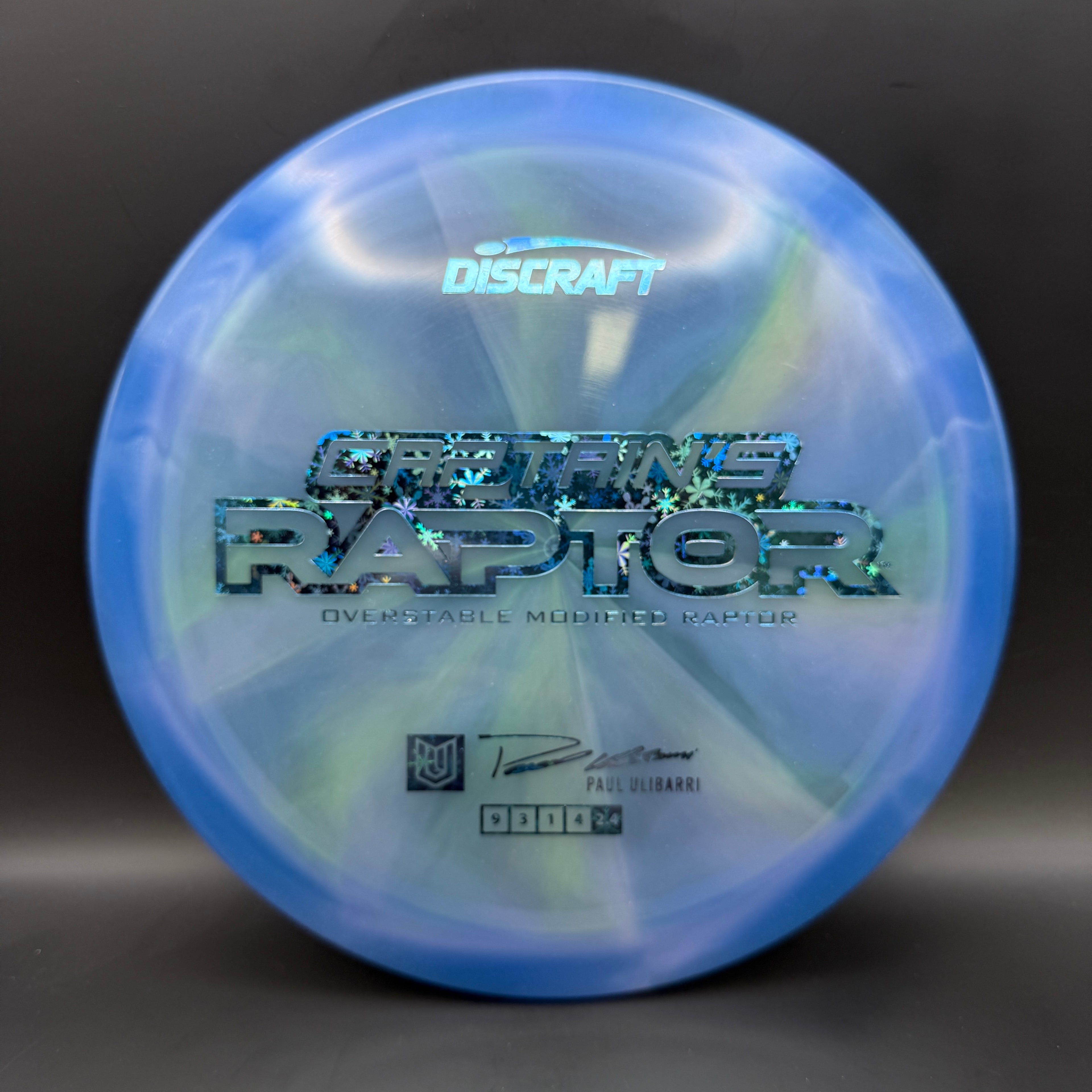 Discraft Captain’s Raptor (2025 Z Swirl)