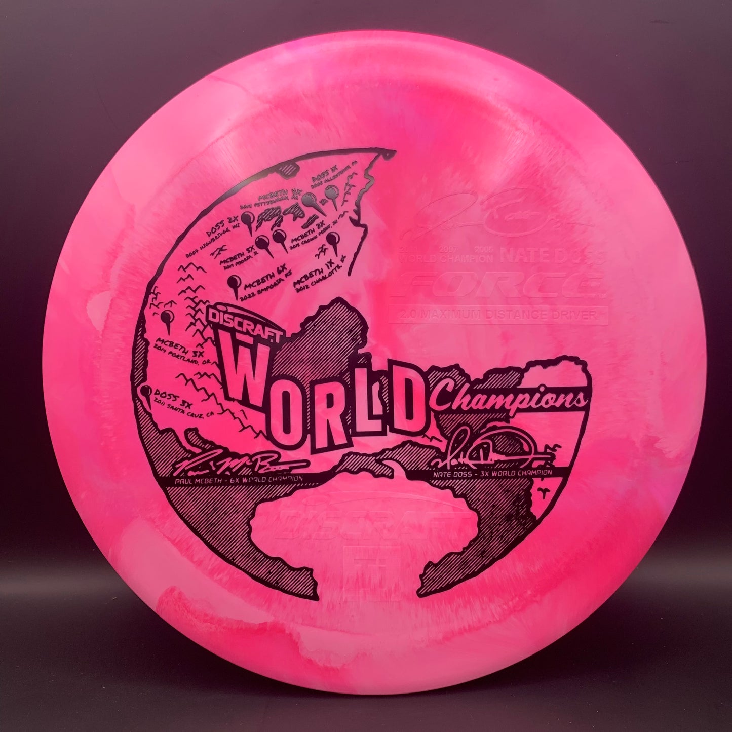 Discraft Force - McBeth/Doss World Champ Collab