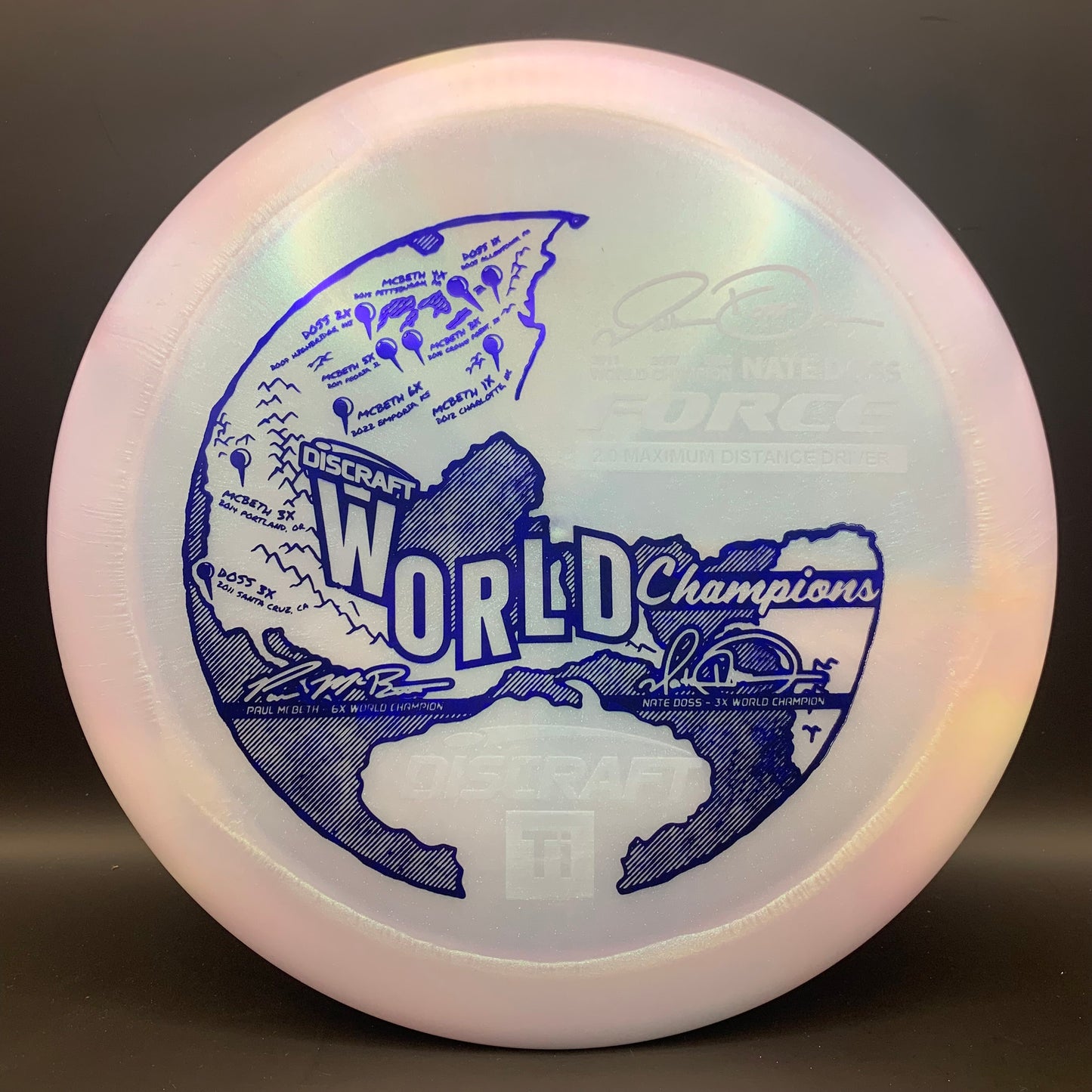 Discraft Force - McBeth/Doss World Champ Collab