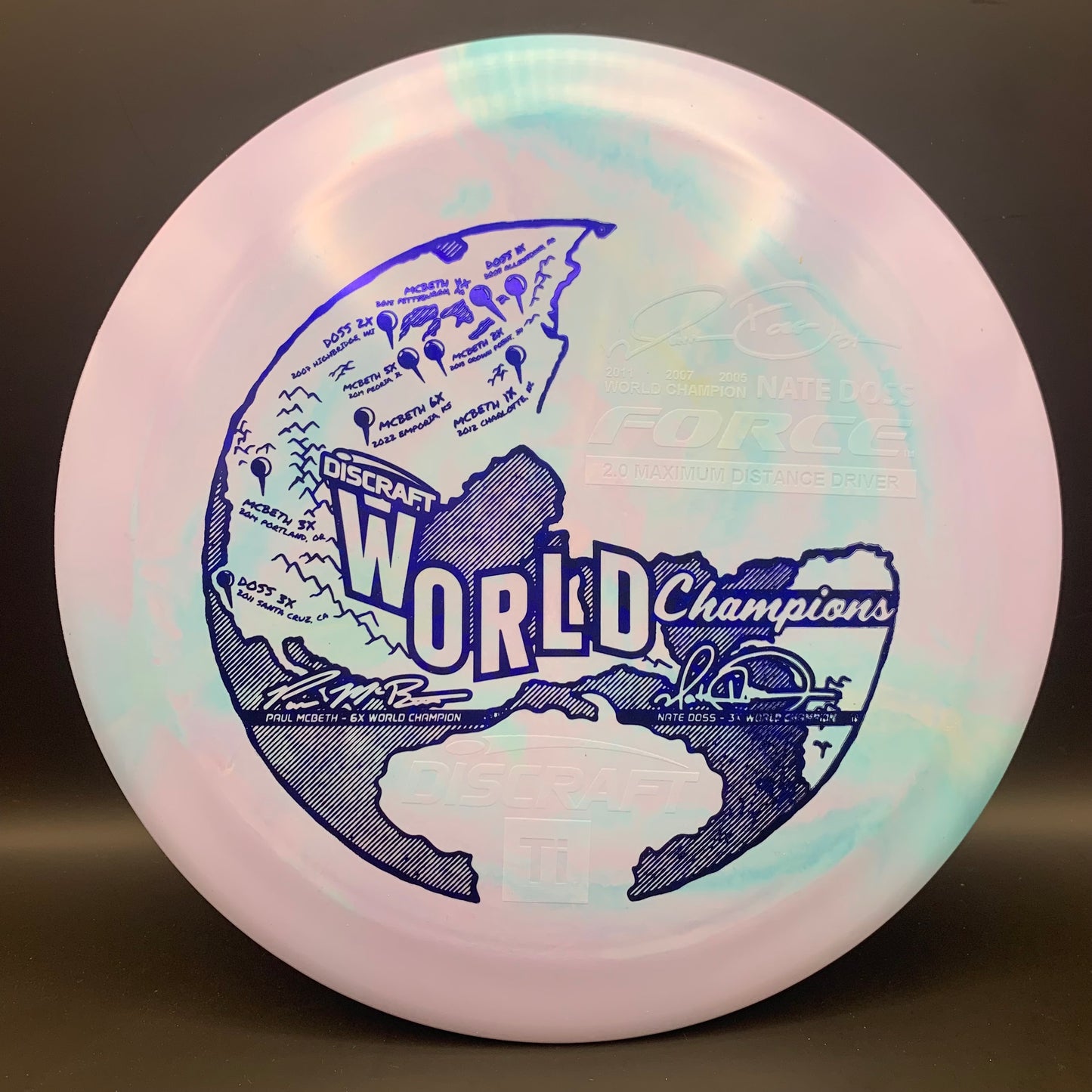 Discraft Force - McBeth/Doss World Champ Collab