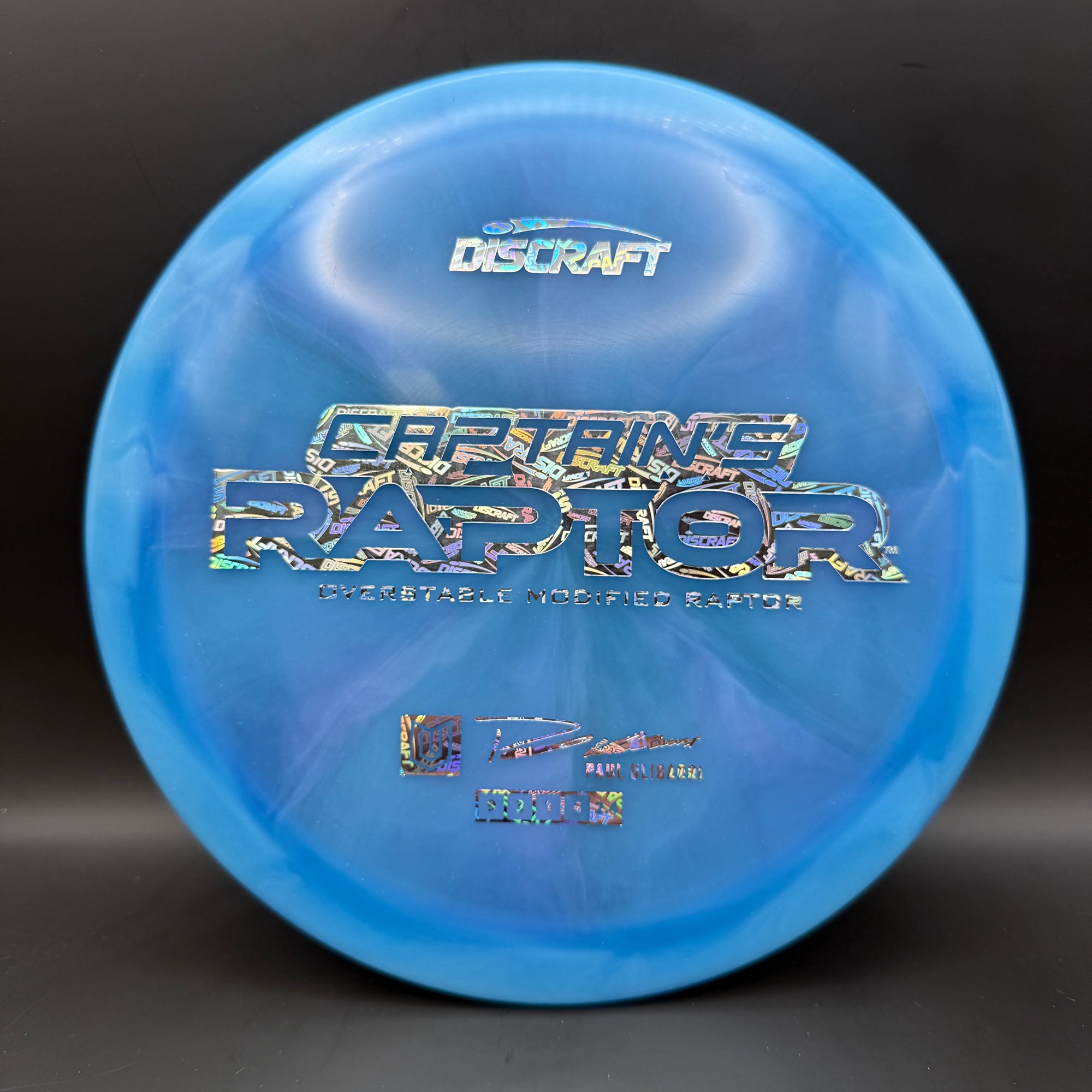 Discraft Captain’s Raptor (2025 Z Swirl)