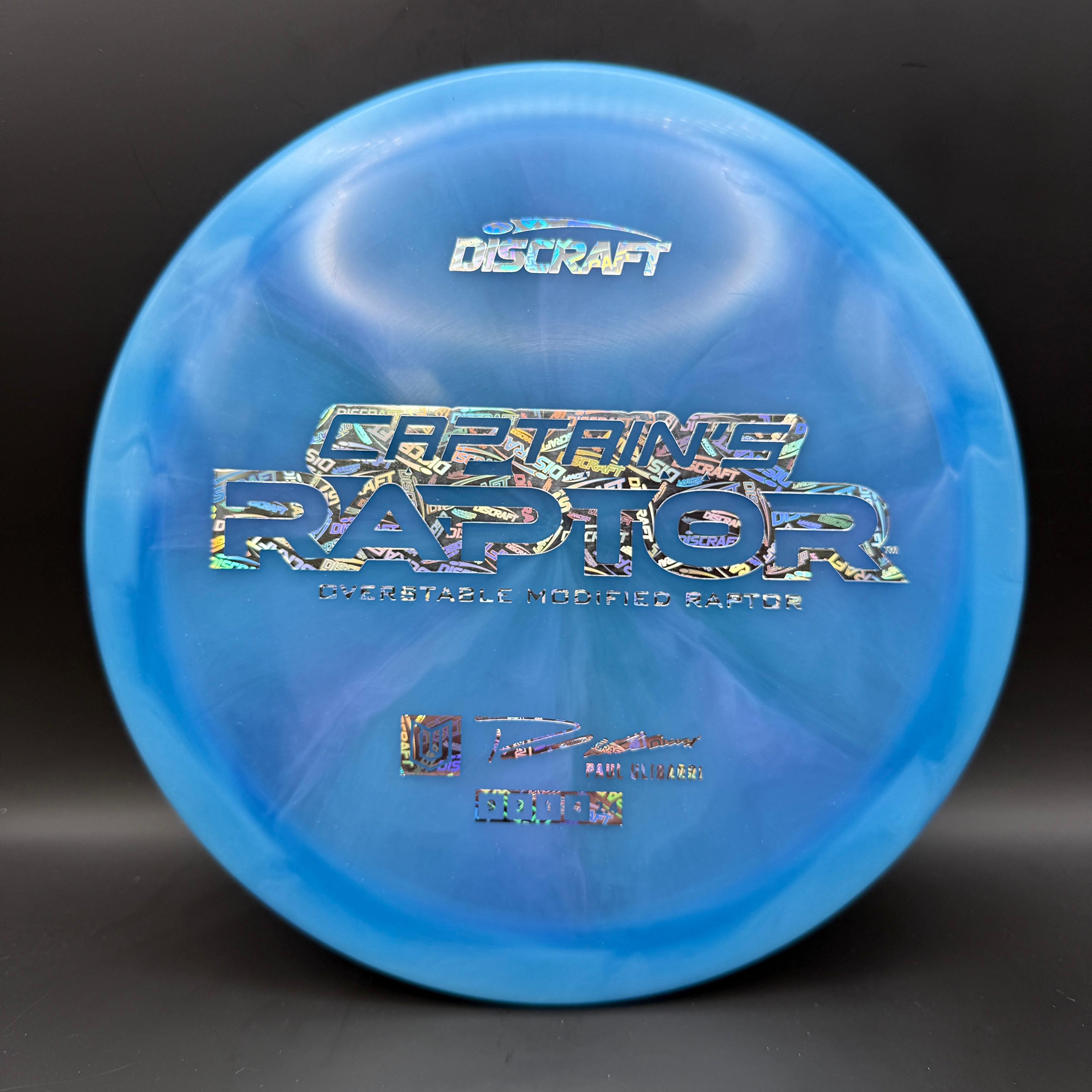 Discraft Captain’s Raptor (2025 Z Swirl)