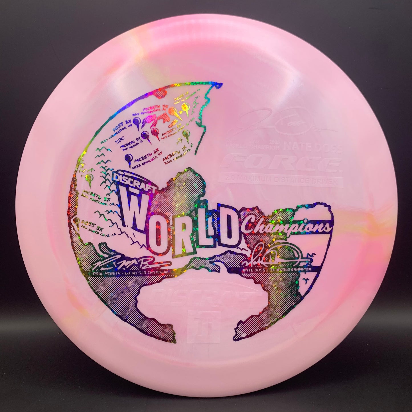 Discraft Force - McBeth/Doss World Champ Collab