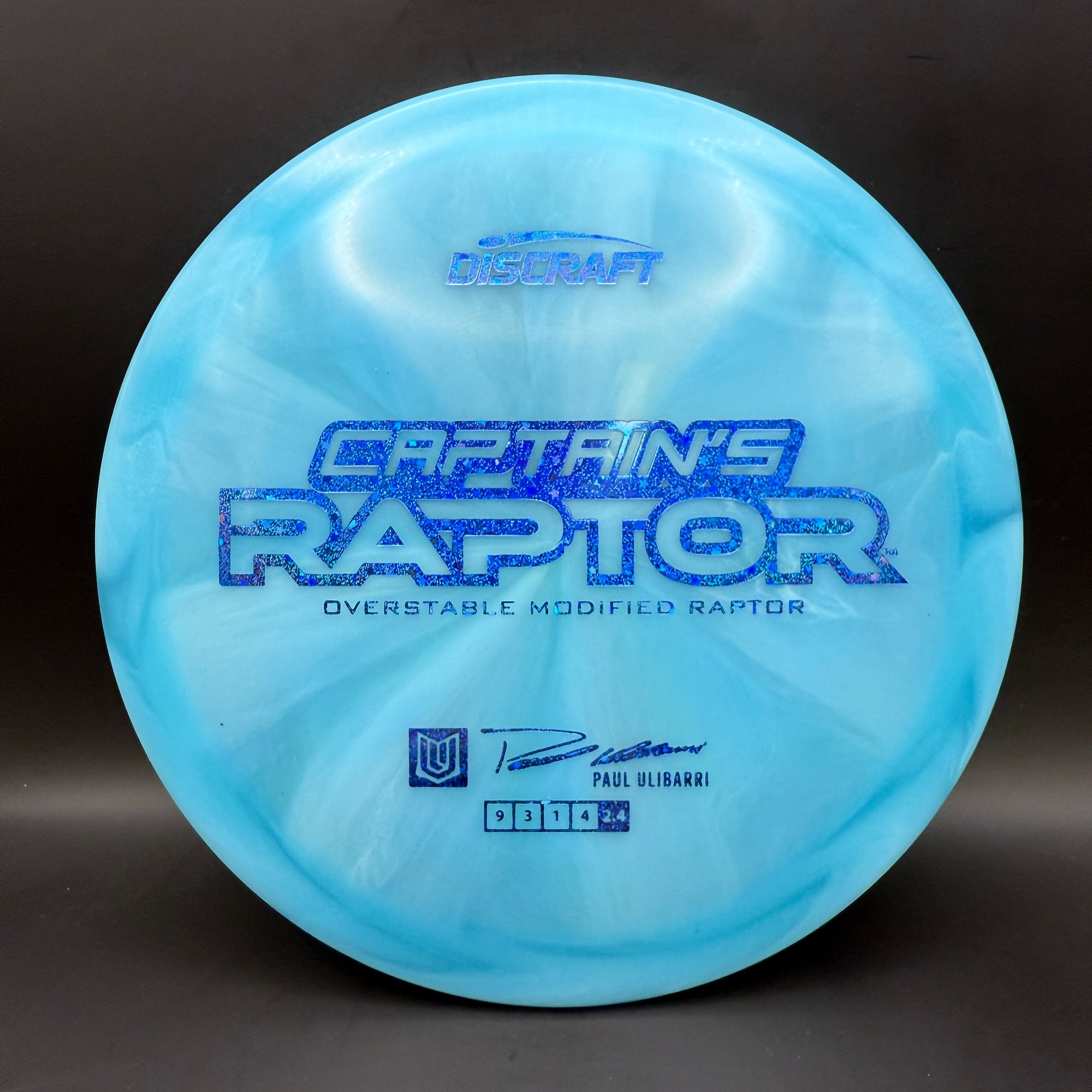 Discraft Captain’s Raptor (2025 Z Swirl)
