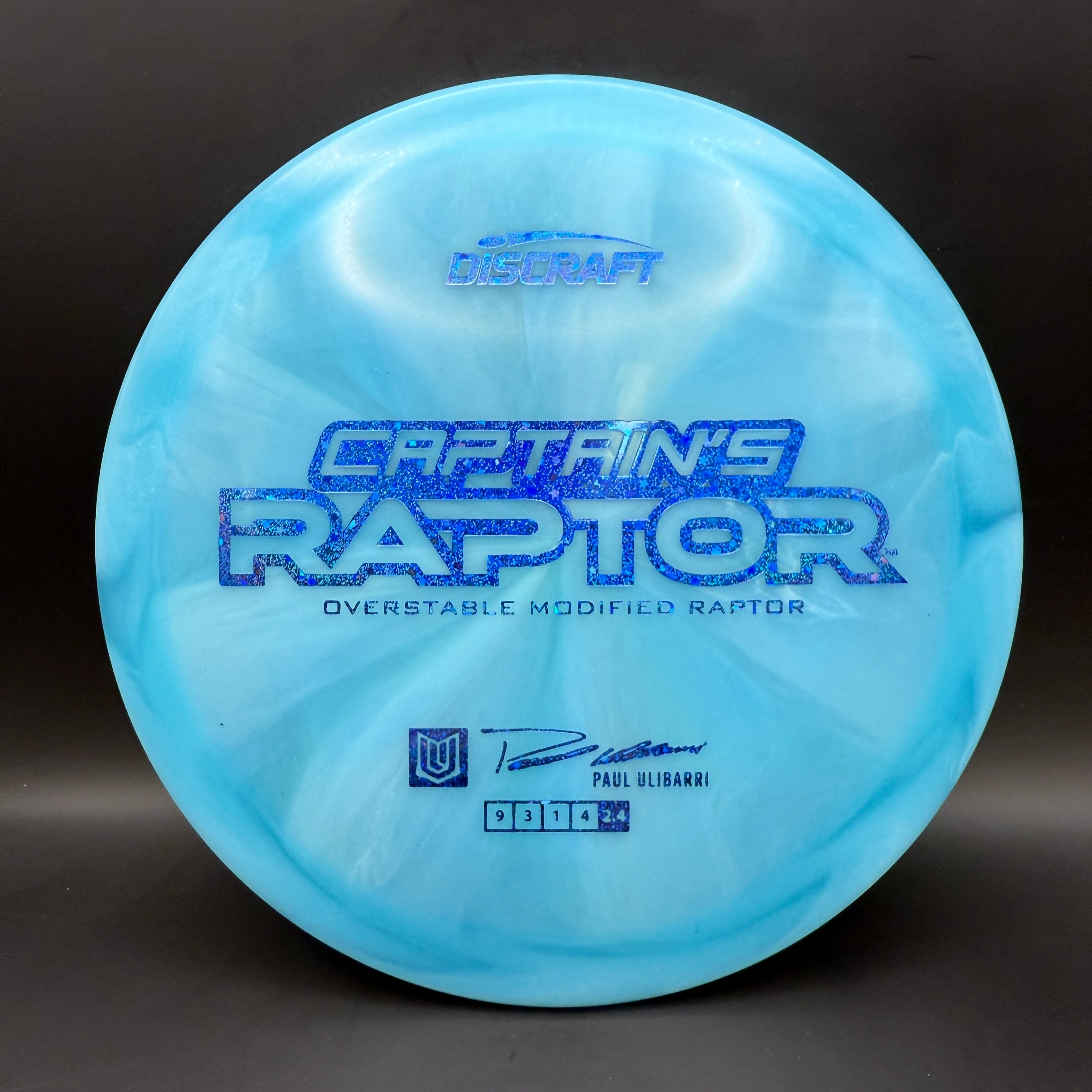 Discraft Captain’s Raptor (2025 Z Swirl)