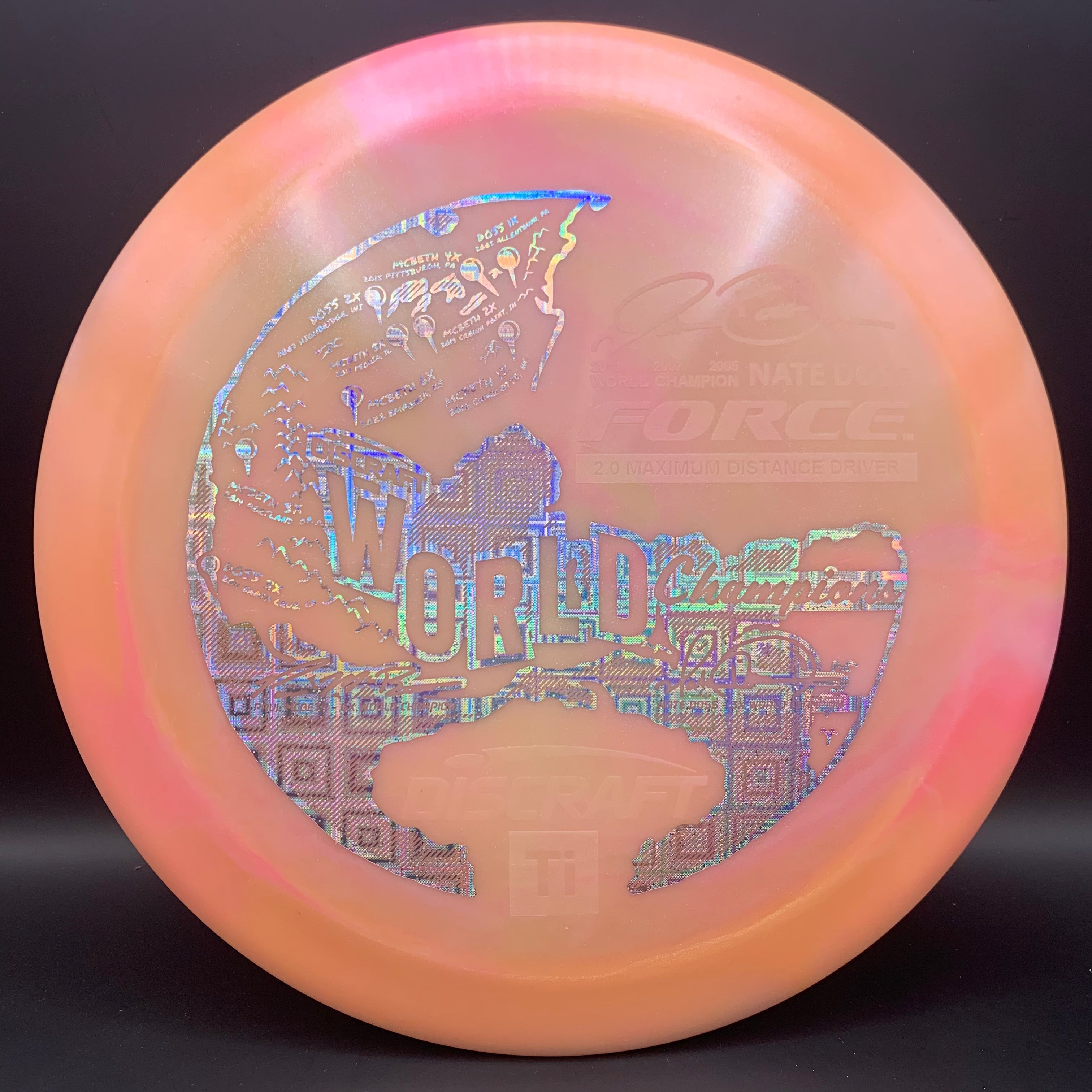 Discraft Force - McBeth/Doss World Champ Collab