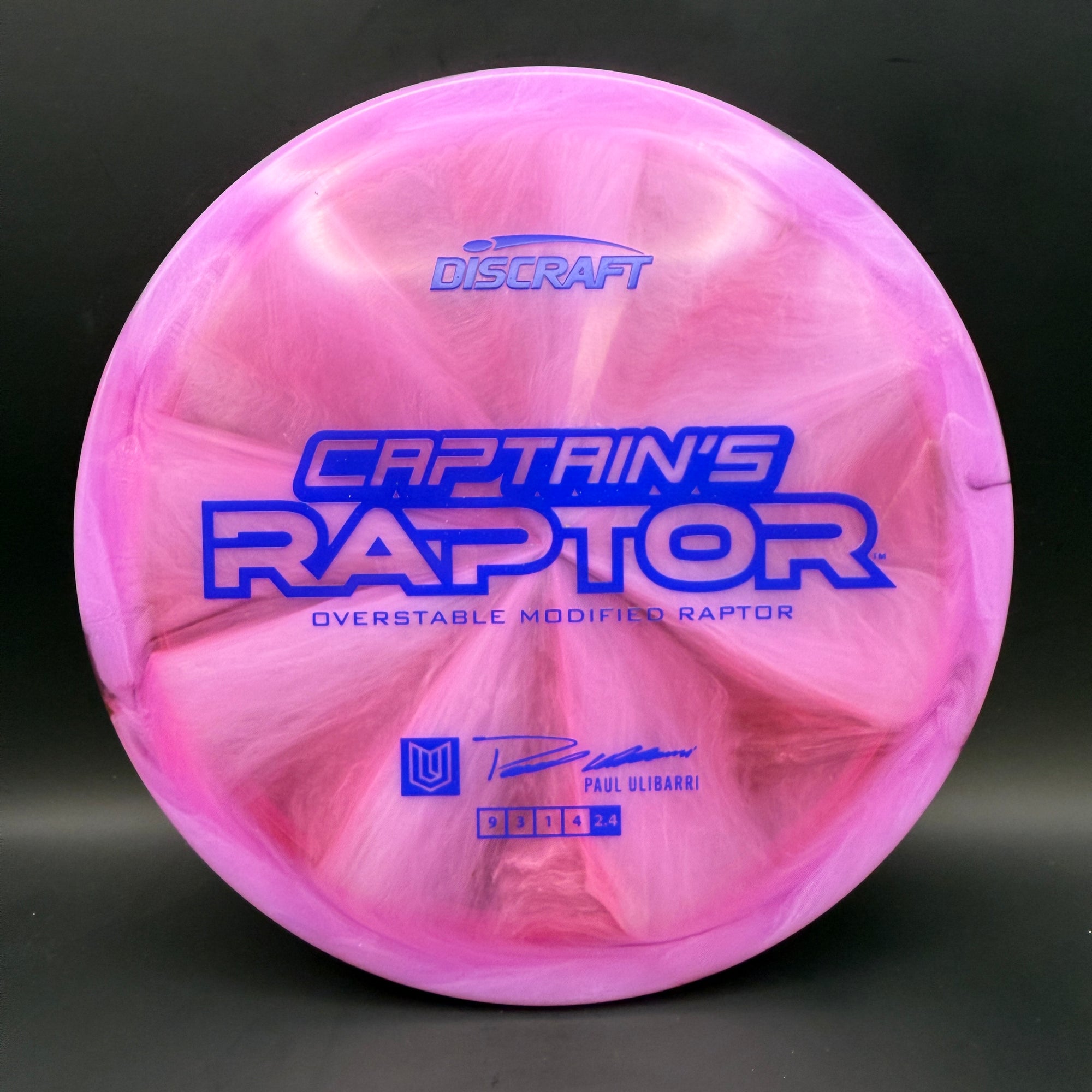 Discraft Captain’s Raptor (2025 Z Swirl)