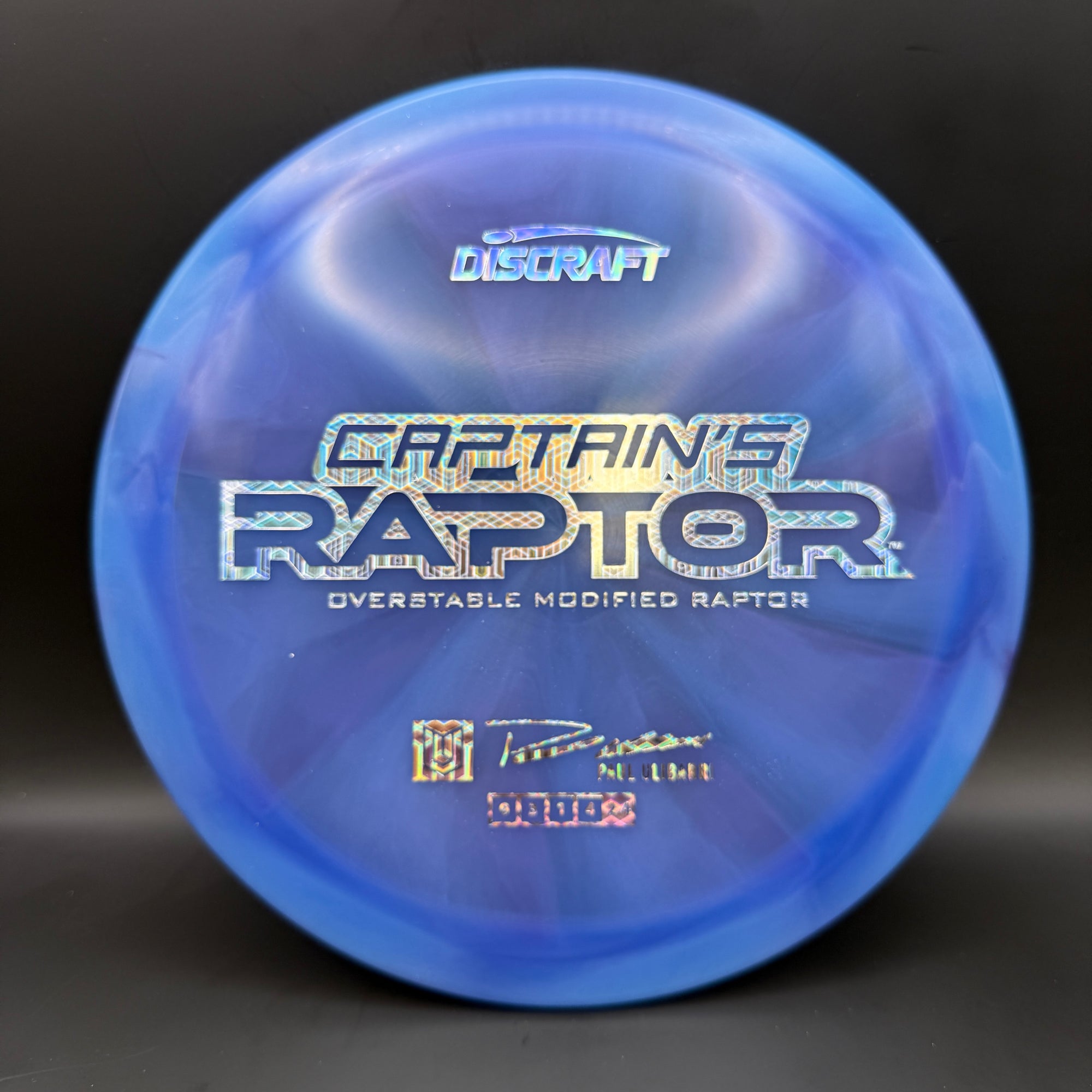 Discraft Captain’s Raptor (2025 Z Swirl)