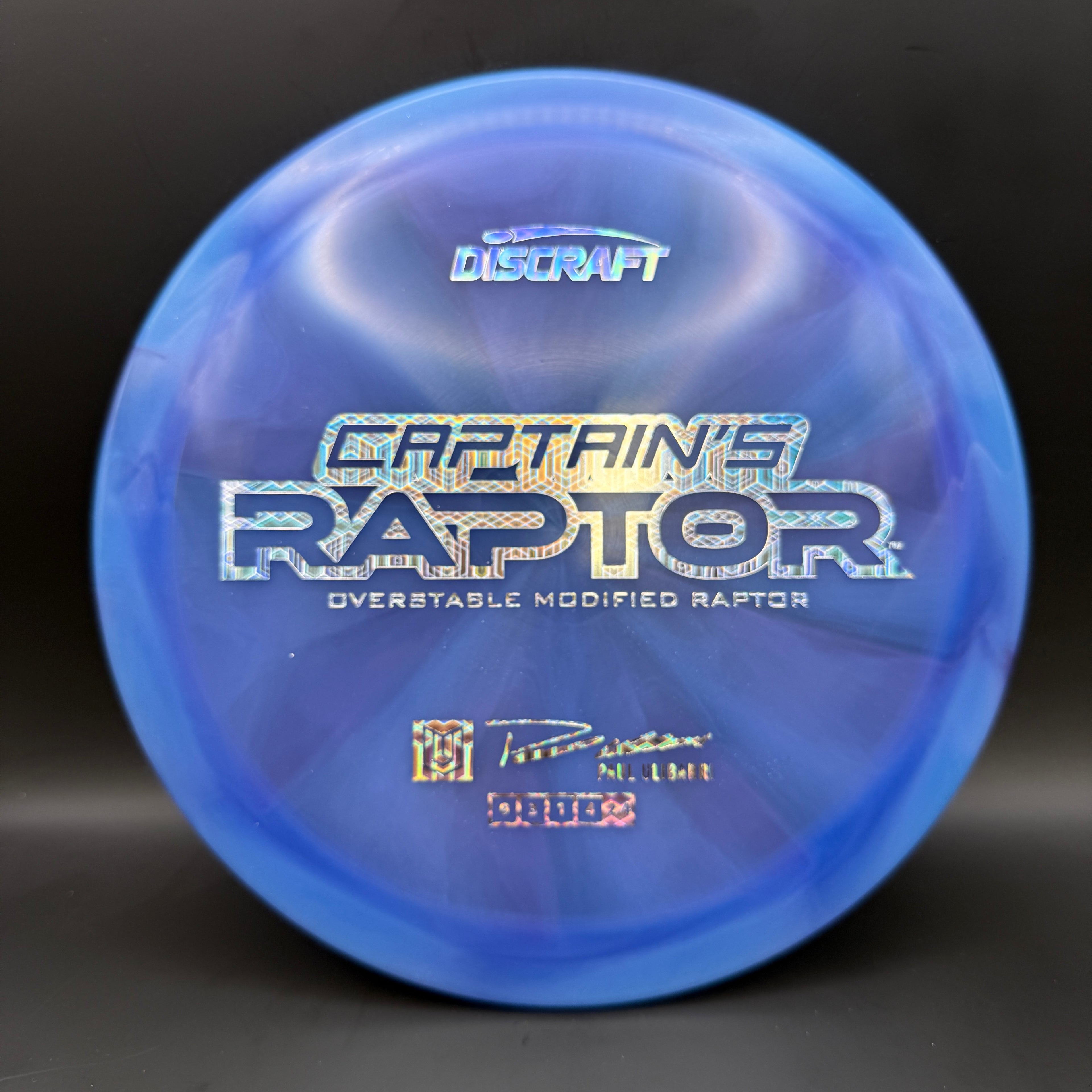 Discraft Captain’s Raptor (2025 Z Swirl)