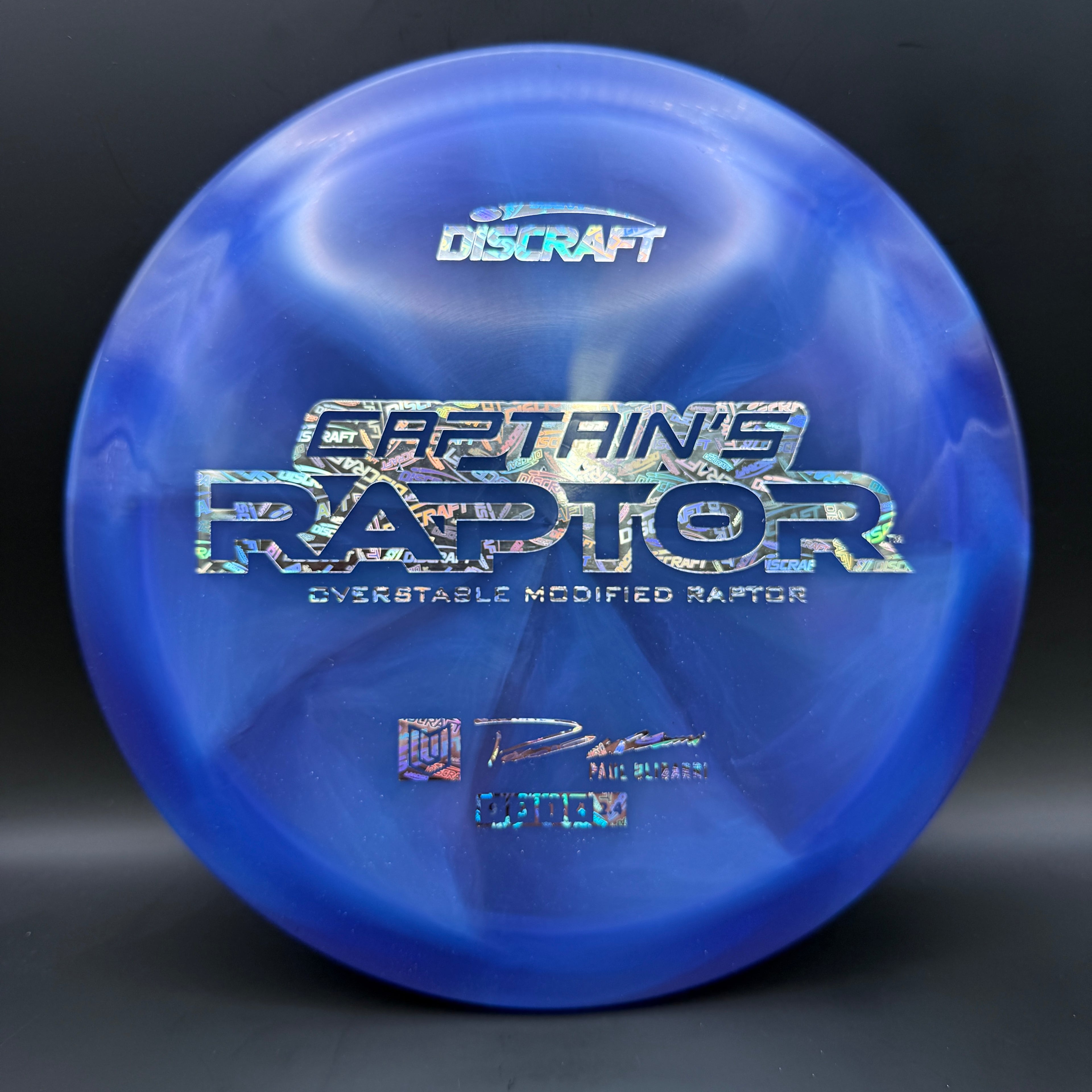 Discraft Captain’s Raptor (2025 Z Swirl)