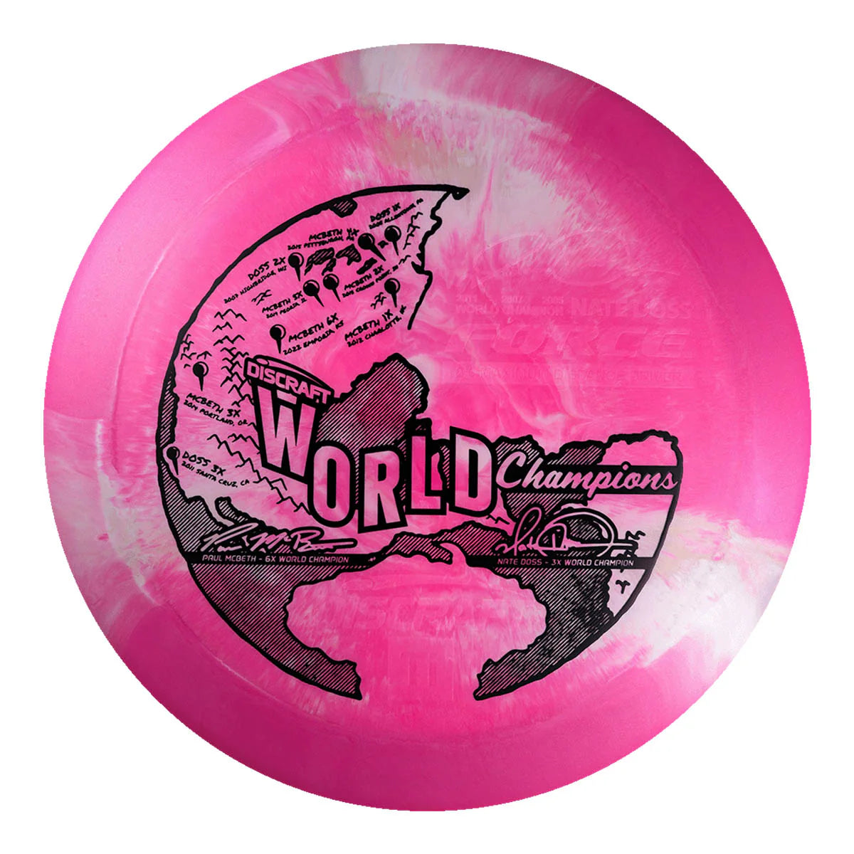 Discraft Force - McBeth/Doss World Champ Collab